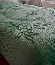 green candlewick bedspread for sale green candlewick bedspread for sale DUNMOW