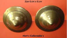 Pair rosettes horsebrass for sale  COLCHESTER