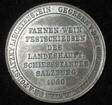 1868 pewter medal for sale  BOLTON