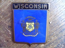 Vintage wisconsin enameled d'occasion  France