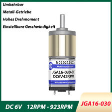 Mikro Getriebemotor DC 6V Umkehrbar Hohe Drehmomente Langsam Motor JGA16-030 comprar usado  Enviando para Brazil
