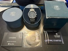 Cronógrafo masculino Citizen AT8010-58E World AT Eco-Drive embalagem original comprar usado  Enviando para Brazil