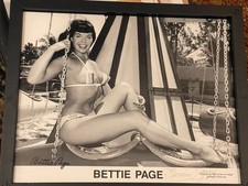 Bettie page signed for sale  Gilroy