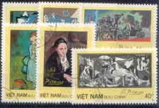 Vietnam 1987 arte usato  Carugate