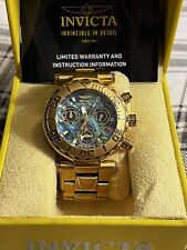 Invicta Subaqua Noma I - Edição Limitada OURO Relógio Masculino Cronógrafo Suíço Z60  comprar usado  Enviando para Brazil