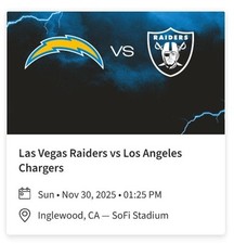 chargers raiders vs for sale chargers raiders vs for sale Murrieta