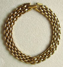 gold gate bracelet for sale  HORSHAM