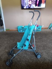 Carrinho infantil Cosco US119EVCA USADO VERDE-AZULADO CINZA comprar usado  Enviando para Brazil