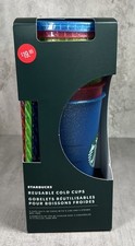 Starbucks glittery reusable for sale  LIVERPOOL