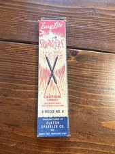 Easy Lite Sparklers Vintage Fire Works Box (somente caixa) comprar usado  Enviando para Brazil