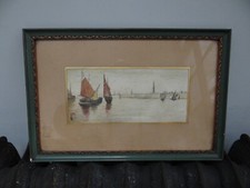 Tableau ancien aquarelle d'occasion  Roubaix