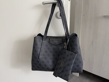 Guess handtasche anthrazit gebraucht kaufen  Oer-Erkenschwick