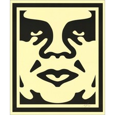 Shepard fairey sérigraphie d'occasion  France
