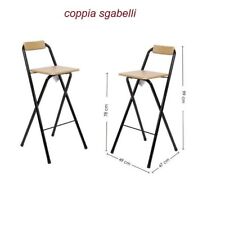 Set sgabelli alti usato  Italia