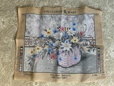 Tapestry canvas flower for sale  BARNSLEY