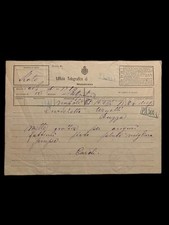 Benedetto cairoli telegramma usato  Trani