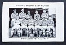 Third lanark 1956 for sale  LIVINGSTON