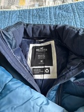 Hollister puffer jacket for sale  SHEFFIELD