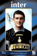 Cartolina calciatori inter usato  Italia