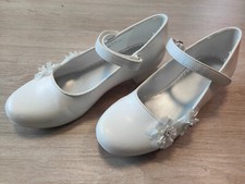 Weiße lackschuhe blumen gebraucht kaufen  Gummersbach