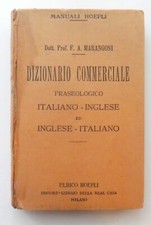 Hoepli dizionario commerciale usato  Reggio Emilia