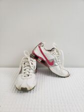 Tênis feminino (J5) Y2K Nike Shox Classic II tamanho 7.5 branco rosa 343907-161 comprar usado  Enviando para Brazil
