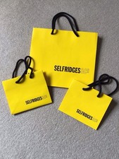 selfridges yellow bag for sale  CHORLEY