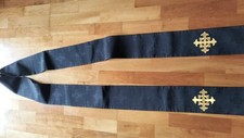 Priesterstola schwarz gebraucht kaufen  Bedburg