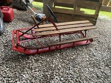 Antique snow sled for sale  Premium