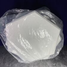 Paquete de paneles acústicos hexagonales insonorizados de paneles de pared 14 X 13 X 12 blancos segunda mano  Embacar hacia Mexico
