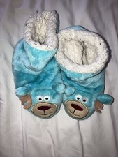 Pantofole ciabatte azzurre usato  Albenga