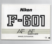 Nikon 601 manuel d'occasion Nikon 601 manuel d'occasion  Limoges-