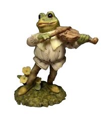 Estatueta fantasia vintage Westland Frog #3512 violino resina músico comprar usado  Enviando para Brazil