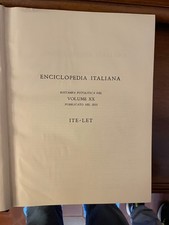 Enciclopedia italiana ristampa usato Enciclopedia italiana ristampa usato  Montecatini Terme