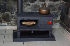 Estufa de cocina grande de 36', estufa de cocina, horno de leña para pizza, negro segunda mano  Embacar hacia Mexico