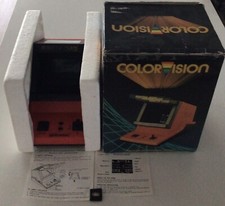 MINI JOGO DE ARCADE COLORVISION ROMTEC NA CAIXA + MONSTER CHASE 1984 VINTAGE  comprar usado  Enviando para Brazil