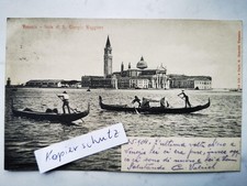 AK Venezia Venedig Isola di S. Giorgio Maggiore gelaufen 31.05.1904 Wien comprar usado  Enviando para Brazil