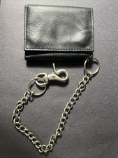 Black leather biker for sale  San Juan