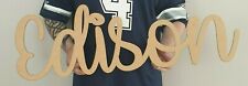 Artesanato Mdf Personalizado Personalizado De Madeira Nome Placa Sinal Bebê Escolha Sua Fonte comprar usado  Enviando para Brazil