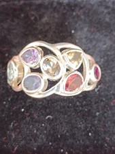 Bague gemmes argent d'occasion  Chailles