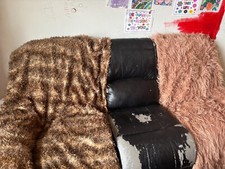 Leather recliner sofa for sale  LONDON