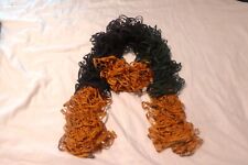 Ruffle scarf mustard for sale  CAMBORNE