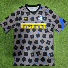 Camisa de futebol pré-jogo rara Inter de Milão 2020-2021 (com etiquetas) M comprar usado  Enviando para Brazil