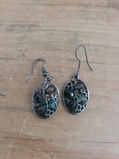 Vintage diamante earrings for sale  DISS