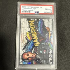 2020 Topps Chrome Formula 1 F1 Lewis Hamilton Track Tags #TT-1 PSA 10 R946 comprar usado  Enviando para Brazil