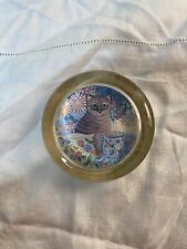Cat paperweight sharon for sale  MELTON MOWBRAY