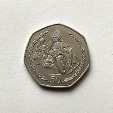 Isle man 50p for sale  MORECAMBE