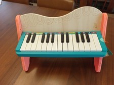 B. brinquedos brinquedo piano piano de madeira para crianças crianças teclas codificadas por cores livro de canções comprar usado  Enviando para Brazil
