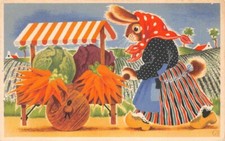 Cpa fantasy rabbit d'occasion  Expédié en Belgium