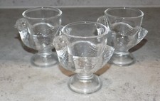 Lot coquetiers verre d'occasion  Digoin